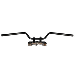 BIKETEC KIEROWNICA STALOWA SUZUKI DL 1000 (2002-2012) KOLOR CZARNY (WZÓR OEM: 56111-06G00),(2306030000)