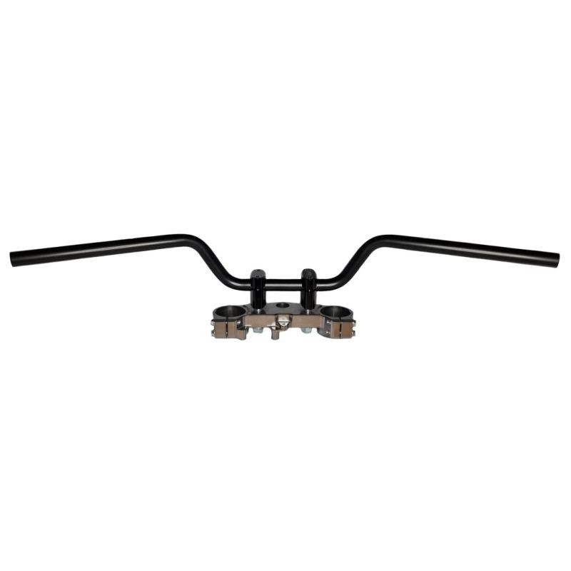 BIKETEC KIEROWNICA STALOWA SUZUKI DL 1000 (2002-2012) KOLOR CZARNY (WZÓR OEM: 56111-06G00),(2306030000)