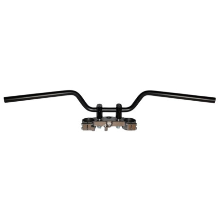 BIKETEC KIEROWNICA STALOWA SUZUKI DL 1000 (2002-2012) KOLOR CZARNY (WZÓR OEM: 56111-06G00),(2306030000)
