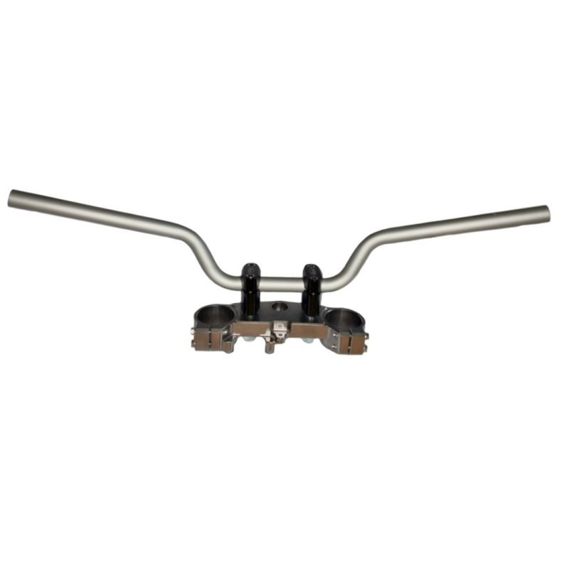 BIKETEC KIEROWNICA STALOWA YAMAHA MT 07 (2014-2017) KOLOR SREBRNY (WZÓR OEM: 1WS-26111-00-00), (0308070000)