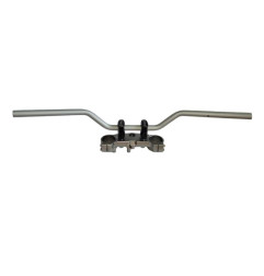 BIKETEC KIEROWNICA STALOWA HONDA XL 700 V TRANSALP (2008-2011) KOLOR SREBRNY (0303070000)