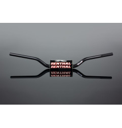RENTHAL KIEROWNICA 1,1/8 CALA (28,6MM) MX FATBAR HANDLEBAR BLACK ELI TOMAC BLACK KOLOR CZARNY Z GĄBKĄ