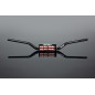 RENTHAL KIEROWNICA 1,1/8 CALA (28,6MM) MX FATBAR HANDLEBAR BLACK ELI TOMAC BLACK KOLOR CZARNY Z GĄBKĄ