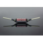RENTHAL KIEROWNICA 1,1/8 CALA (28,6MM) MX TWINWALL 995 HANDLEBAR BLACK KTM FACTORY ELI TOMAC KOLOR CZARNY Z GĄBKĄ