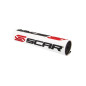 SCAR RACING GĄBKA NA KIEROWNICĘ (POPRZECZKĘ) (250MM) KOLOR BIAŁY Z LOGO SCAR
