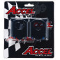 ACCEL MOCOWANIE/PODWYŻKI KIEROWNICY (DÓŁ-28,6/GÓRA-28,6MM) WYS. 35MM KOLOR CZARNY (BM-09BK28/28)