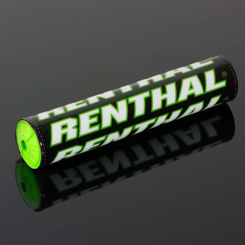 RENTHAL GĄBKA NA KIEROWNICĘ SX PAD (240MM) KOLOR CZARNY/ZIELONY/BIAŁY Z LOGO RENTHAL