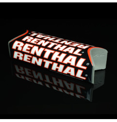 RENTHAL GĄBKA NA KIEROWNICĘ FATBAR TEAM ISSUE BLACK KOLOR CZARNY/CZERWONY Z LOGO RENTHAL