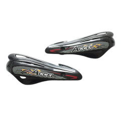 ACCEL ZAMIENNE LISTKI DO OSŁON RĄK (HANDBAR) HGS 10,11,12 KOLOR CZARNY - PROMOCJA