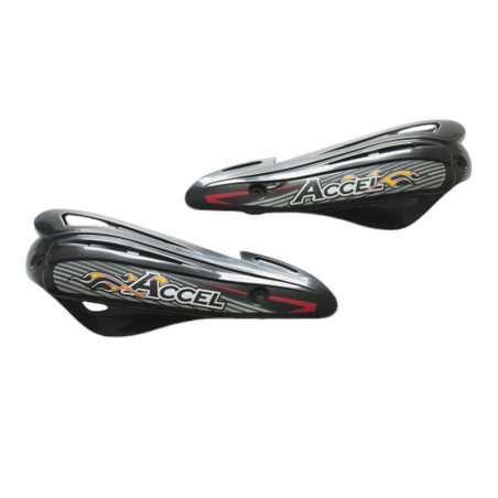 ACCEL ZAMIENNE LISTKI DO OSŁON RĄK (HANDBAR) HGS 10,11,12 KOLOR CZARNY - PROMOCJA