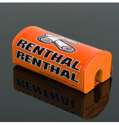 RENTHAL GĄBKA NA KIEROWNICĘ FATBAR PAD ORANGE KOLOR POMARAŃCZOWY Z LOGO RENTHAL