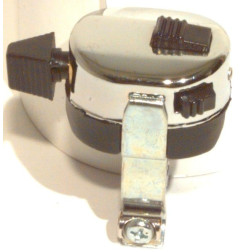 EMGO WŁĄCZNIK ŚWIATEŁ Z WŁĄCZNIKIEM KLAKSONU I ZAPŁONY (KILL SWITCH) CHROMOWANY NA KIEROWNICĘ 7/8" 22 MM